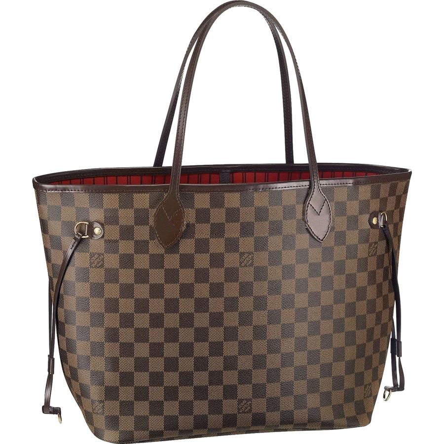 AAA Replica Louis Vuitton Neverfull MM Damier Ebene Canvas N51105 Handbags On Sale